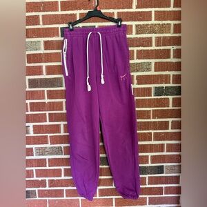 Women’s Purple Nike DRI-FIT Joggers